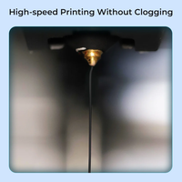 Filament d'imprimante 3D Creality Hyper PLA-CF 1,75 mm à finition mate, enroulement soigné, PLA haute vitesse - Offre Spéciale