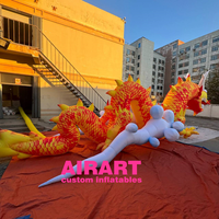 Nouveau dragon coloré gonflable de dragon chinois gonflable pour le nouvel an chinois