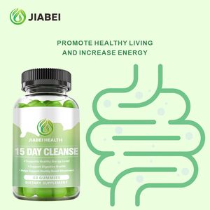 Gummies Supplément 15 Jours Cleanse Gut Detox Gummy Support Adultes Digestive Health Supplément Vitamines Supplément Gut Health - Product Image 3