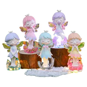 Creative Time and Space elf blind box cute girl small night light decoration girl birthday gift surprise desktop decoration