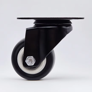 Premium PP 2-Zoll-Lenkrollen |   Geräuschlose 360°-Schwenkräder mit Kugellager, verschleißfest, langlebig, ohne Bremse, luxuriöse Möbel- und Verkaufswagen - Product Image 4