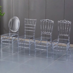 Transparent Acrylic Modern Stackable Dining <strong>Chair</strong> for Wedding Event Party <strong>Banquet</strong> Home Office Hotel - Product Image 2