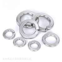 Polished 304 & 316L Stainless Steel Spring Washers with Zinc Din Standard