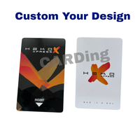 Customizable RFID PVC Smart Cards NTAG213/NTAG215/NTAG216 Chips 13.56 MHz Frequency for Hotel Access Control Systems-Carding