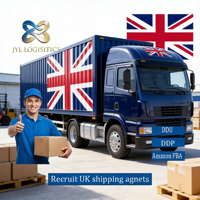 Agent maritime pour expéditions directes, logistique FedEx, transport ferroviaire vers le port de Felixstowe au Royaume-Uni, transitaire international