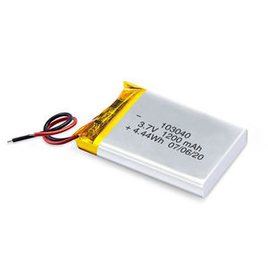 Batería Lipo de 1200 mAh y 3,7 V, 103040, Batería Recargable de Polímero de Litio para Relojes, Juguetes, Dispositivos Inteligentes Bluetooth, GPS - Product Image 1