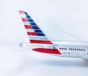 1/158 Schaal 47Cm Amerikaanse Luchtvaartmaatschappij Boeing B777 Diecast Hars Vliegtuigmodel Met Landingsgestellen - Product Image 6