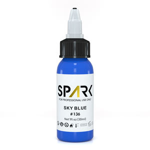 Populaire bleu foncé couleur étincelle en gros personnalisé 1 oz 30 ml Pigment couleur <span class=keywords><strong>encre</strong></span> de <span class=keywords><strong>tatouage</strong></span> permanente pour <span class=keywords><strong>aiguille</strong></span> de <span class=keywords><strong>tatouage</strong></span> - Product Image 2