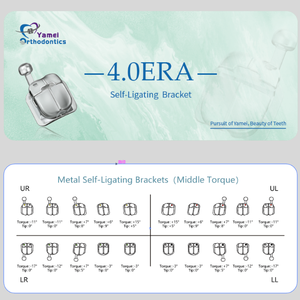 YM ortodontico staffe ortodonzia ceramica - Product Image 4