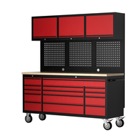 Cabine de stockage d'outils de qualité supérieure tiroir robuste en métal boîte à outils armoire à roulettes mécanicien pour atelier de Garage