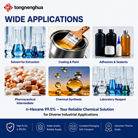 n-Hexane de haute pureté CAS 110-54-3 99% Solvant de qualité analytique pour les tests de laboratoire et l'analyse chimique Approvisionnement stable