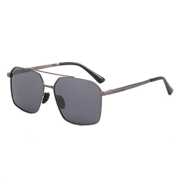 High Quality Competitive Price Classic Square Polarized Metal Frame UV400 Protection Sports Sunglasses for Men Women