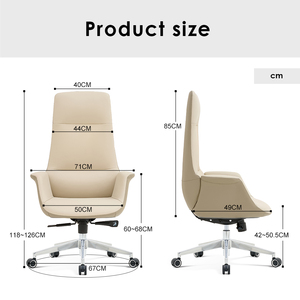 Sillas <span class=keywords><strong>de</strong></span> Oficina Ejecutivas Ergonómicas <span class=keywords><strong>de</strong></span> Cuero PU, Modernas, <span class=keywords><strong>de</strong></span> Lujo, Cómodas, Giratorias y Ajustables, Marca BOSS, <span class=keywords><strong>de</strong></span> China - Product Image 6