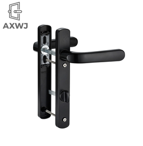 Set Maniglia per Porta Moderna di Alta Qualità in Alluminio Verniciato a Polvere Nero Opaco, Ambidestra, con Funzione Privacy e Facile Installazione <span class=keywords><strong>1</strong></span> - Product Image 1