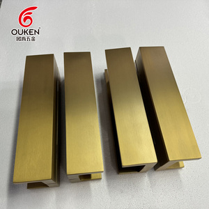 Maniglia della porta principale in ottone porta interna scorrevole in legno classica maniglia della porta di lusso in acciaio inossidabile per sala riunioni maniglia della porta - Product Image 4