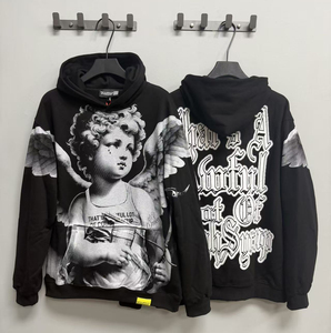 เสื้อฮู้ดดี้ผ้าคอตตอนหนานุ่มพิมพ์ลาย "Trending THAT'S A AWFUL LOT OF COUGH SYRUP" แบบสั่งทำพิเศษสำหรับผู้ชาย - Product Image 5