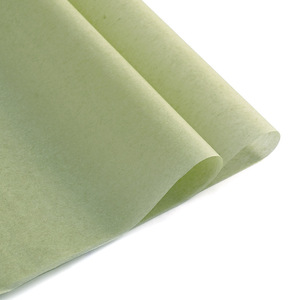 Wholesale customizable 17g dark green tissue paper packaging In stock Suitable for clothing <b>shoes</b> and accessories packaging - Product Image 1