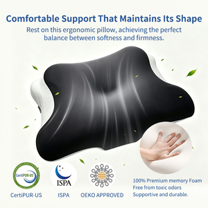 <span class=keywords><strong>Almohada</strong></span> Cervical JeeBay con Logotipo Personalizado, Embalaje Ergonómico, Curva para Aliviar la Presión, Altura Ajustable, Refrigerante, para Dormir de Lado - Product Image 6