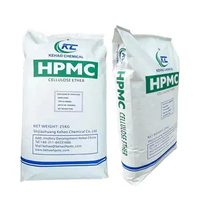 Hebei Kehao materia prima proveedor HPMC mezcla seca de viscosidad HPMC de 200000 uso de construcción químico HPMC