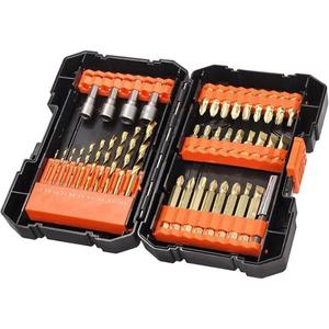 BLACK & DECKER-Juego de brocas y brocas para taladrar y clavar (41 Uds.), de la serie -EAN 5035048542934 INSERTOS PARA ATORNILLADO - Product Image 1