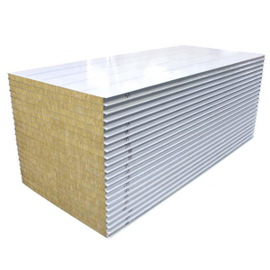 <span class=keywords><strong>แผ่น</strong></span>ฉนวน<span class=keywords><strong>กัน</strong></span><span class=keywords><strong>ความ</strong></span><span class=keywords><strong>ร้อน</strong></span>ร็อควูล/พีไออาร์ แบบแซนวิช  <span class=keywords><strong>แผ่น</strong></span>เหล็กเคลือบสีพร้อมแกนร็อควูล สำหรับ<span class=keywords><strong>ผนัง</strong></span>และหลังคาโกดัง  ทนไฟ - Product Image 2