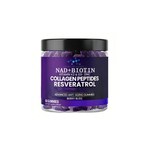 Gomitas de Suplementos Herbales NAD+Biotina, Procesamiento OEM Personalizado - Product Image 1
