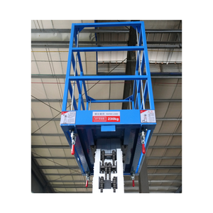 Satu orang angkat udara seluler satu pria angkat untuk dijual luar ruangan dalam ruangan tiang tunggal pengangkat Platform paduan aluminium - Product Image 2