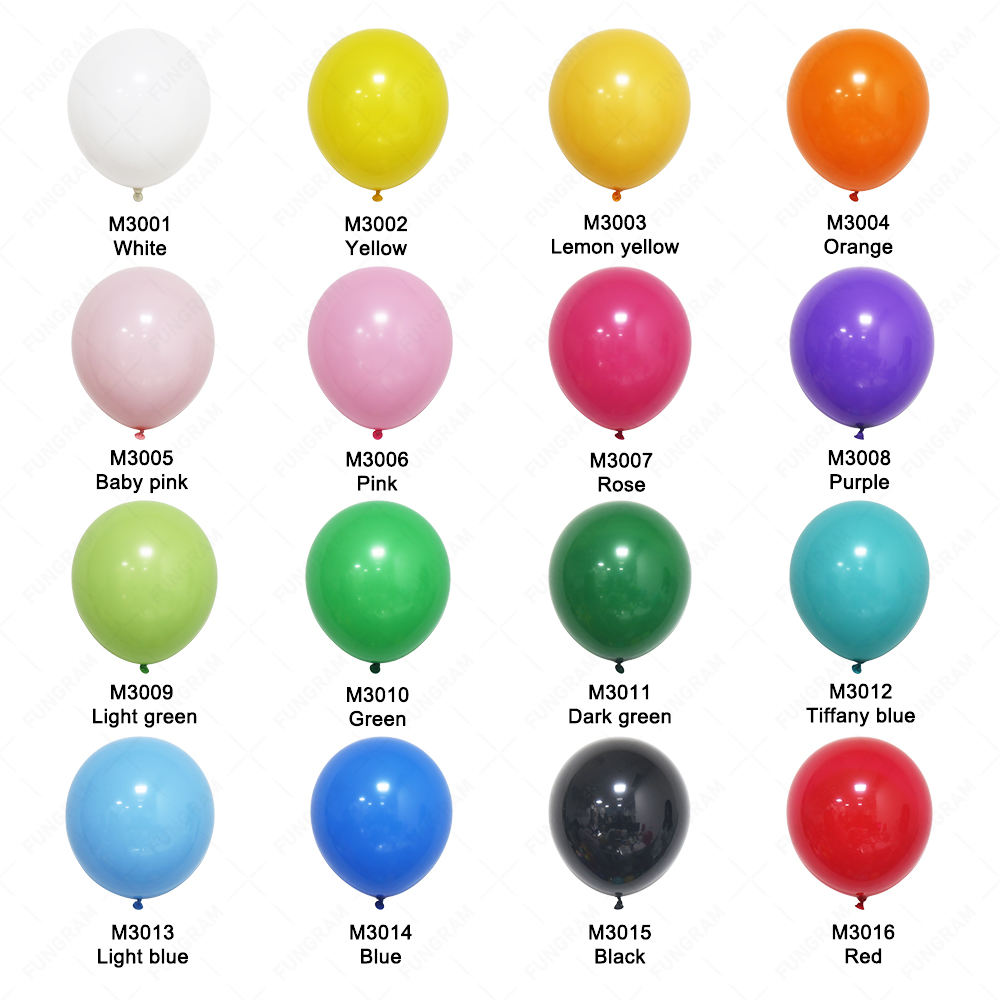 Natural Latex Party Balloons 50 Pcs 100 Pack Wholesale Helium 12 24 Inch Clear Latex Balloons Different Sizes Latex Balloons