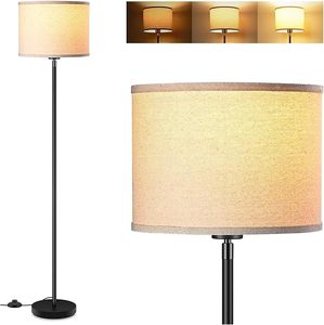 Lampu lantai <span class=keywords><strong>LED</strong></span> pria, lampu berdiri <span class=keywords><strong>LED</strong></span> industri bergaya untuk ruang tamu desain logam tahan lama pencahayaan kantor rumah - Product Image 1