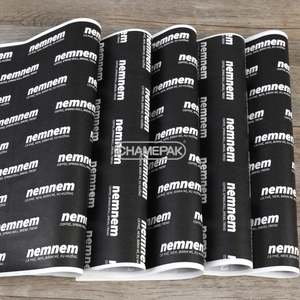 Papier d'emballage personnalisé pour hamburgers et sandwichs, résistant à la graisse, papier d'emballage alimentaire, papier alimentaire, emballage alimentaire - Product Image 2