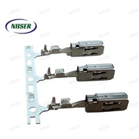 Terminal de raccordement femelle automobile AMP MCP 2,8 mm TE 1-2141857-1, 20-24 AWG (0,2-0,5 mm), contact à sertir non scellé, plaqué étain