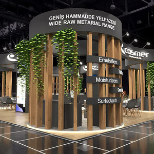 Fuar Standı Gösterim Panelleri Duvar Sanatı Müze Sergi Duvarları Sergi Standları Kabin Bölücüler Duvar Paneli Ahşap Fon - Product Image 4