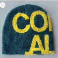 Hochwertige Großhandels-Unisex-Mützen mit individuellem Logo, warme Y2K-Beanies aus flauschigem Mohair, ideal für Reisen im Winter, gestrickte Schädelmützen mit Schriftzug
