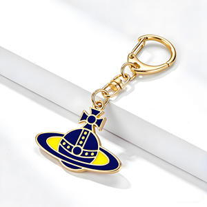 Porte-clés en métal personnalisé, design gratuit, plaqué or ou argent, laiton, alliage de zinc, artisanat métallique - Product Image 5