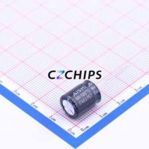 Condensateur électrolytique en aluminium à montage traversant EWH2GM100G12OT, composant à montage traversant (THT), D10xL12mm 10uF 20% 400V 5mm - Product Image 2