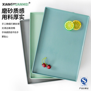 Xiangyuanmei Nordic <b>melamine</b> tableware tray, rectangular, commercial restaurant serving <b>plate</b>, imitation porcelain household - Product Image 3