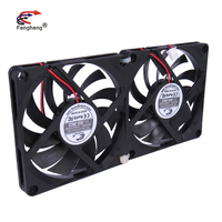80x80x10mm DC Brushless 12V ventilateur de refroidissement d'ordinateur 80mm 8cm manchon silencieux roulement en plastique ventilateur à flux Axial 8010