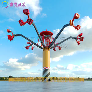 フライングスピナーファンフェアボール遊園地は極端なゲームに乗るスピードスリルライドカイトピジョン薬ドローン斧飛行 - Product Image 6