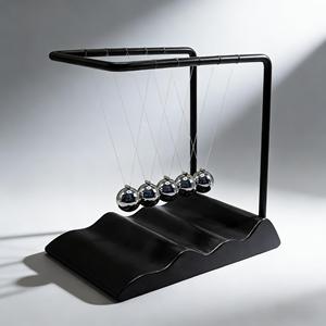 Juguete Novedoso para la Oficina, Péndulo de Newton, Bola de Metal, Artesanía, Alivio del Estrés, Regalo Creativo para Navidad - Product Image 2
