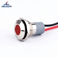 Voyant LED multicolore de 5mm avec lampe témoin de signal Ece 12V étanche IP65 voyants d'équipement