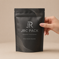 Sachets Doypack personnalisés imprimés avec fermeture éclair refermable pour emballage alimentaire, sachets stand-up pour fruits secs et snacks, sachets en aluminium