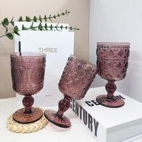Verre à eau coloré en verre avec motif tournesol, base plate, pour douche nuptiale, mariage, décoration de table à la maison