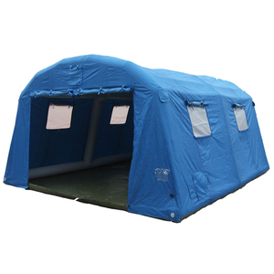 Grandes tentes en toile en relief de Chine de haute qualité Auvent résistant aux UV très imperméable, Tentes en acier en relief Tentes bleues pour le vent et la pluie/ - Product Image 3
