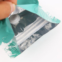 Personnalisé nouveau design petite mini 8oz côté gousset vide compostable café haricot sacs de poche d'emballage avec valve et fermeture à glissière
