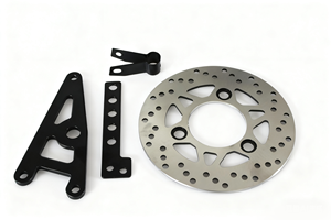 Kit de Freio Hidráulico Traseiro de Alta Qualidade para Scooter Elétrica Kugoo Kukrin G3 PRO, Inclui Peças do Manete de Freio Esquerdo - Product Image 5