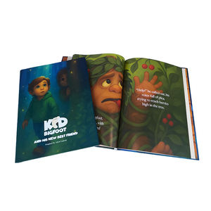 Impression personnalisée à la demande Livre à couverture rigide pour enfants Service d'impression de livres en carton à couverture rigide pour enfants - Product Image 3