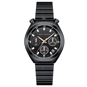 Reloj de Pulsera Cronógrafo de Cuarzo para Mujer, de Alta Calidad y Más Vendido, con 3 Esferas, 6 Agujas, Calendario, Acero Inoxidable, Resistente al Agua - Product Image 1