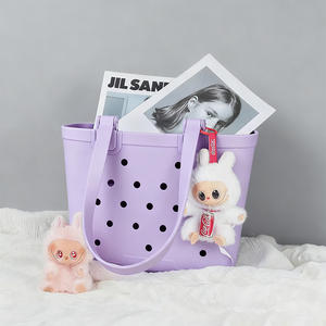 <span class=keywords><strong>Petit</strong></span> sac fourre-tout imperméable et lavable pour la plage, le <span class=keywords><strong>bateau</strong></span>, la piscine, le travail, les sports 15x13x5.25 - Sac fourre-tout léger et mignon - Product Image 1