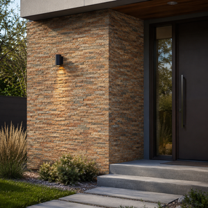 Contemporary Rusty Slate Flag Slab Exterior Wall Cladding Split Surface Durable AntAcid Resistance - Product Image 1