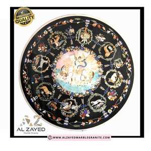 Mesa de Comedor con Cubierta de Mármol, Piedra Semipreciosa Elegante para Mesas de Comedor y Encimeras de Hotel - Product Image 6